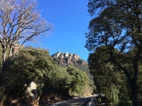Coll de les Llebres desde Maspujols