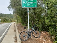 Coll de les Llebres from Maspujols