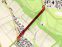 Alte Bergstrasse von Bindlach