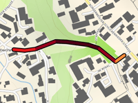 Alte Bergstrasse von Derching