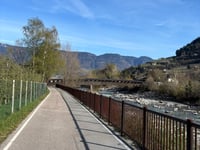 Alte Landstrasse depuis Ponte Sull'Adige