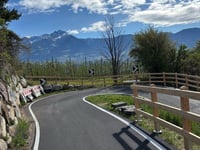 Alte Landstrasse depuis Ponte Sull'Adige