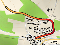 Alte Strasse von Vesperweiler