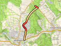 Alte Würzburger Strasse von Hardheim