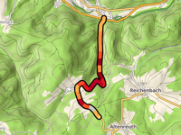 Altenreuther Berg vanuit Wallenfels