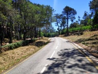 Alto da Condessa depuis Ribeira de Colares par Estrada dos Capuchos