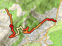 Alto de Abantos par Carretera Peguerinos El Escorial