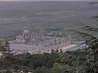 Alto de Abantos über San Lorenzo del Escorial