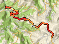 Alto de Bustellán von Río Bárzana