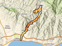 Alto de Corumbela von Caleta de Velez
