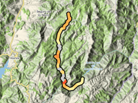 Alto de Garrote Gordo von Embalse de Anchuricas