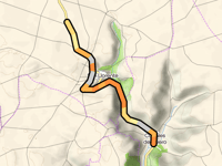 Alto de Jarrubia von Corrales de Duero