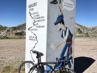 Alto de l'Angliru von Santa Eulalia