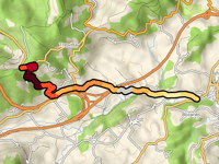 Alto de la Cruz przez Turbeñu