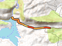 Alto de la Palera von Embalse Alfonso XIII