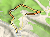 Alto de la Peña von Araúzo de Miel über Camino Forestal de Doña Santos