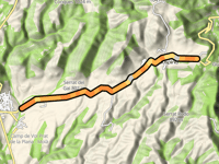 Coll de la Pollosa desde Moià