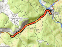 Alto de la Rueda von Puente de Vadillos