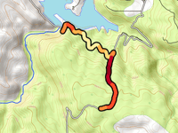 Alto de la Tajera da Presa de La Tajera