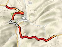Alto de las Valillas von Rio Guadalopillo