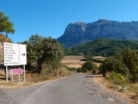 Alto de Los Molinos da Aínsa