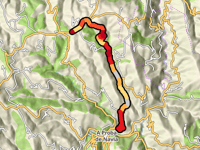 Alto de Louxas da A Proba de Navia via Barcia