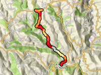 Alto de Louxas da A Proba de Navia via Louxas