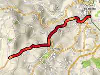 Alto de Sernadas da Celorico de Basto via Rua do Monte