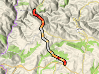 Alto de Trabazos von Arroyo Reguero del Valle