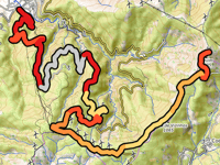 Alto de Trevim von Lousã über Catarredor