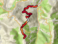 Alto del Cabo / Sierra Rebuyu z El Cadaviu