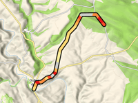 Alto del Castañal von Gallegos del Río