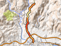 Alto del Cerrón vanuit La Curva