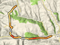 Alto del Trechero von Santa María de Ordás über Alto de la Trepia