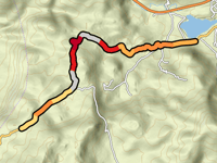 Passo di Scorpari desde Lago del Pantano
