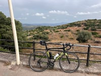 Salita di Villasalto vanuit Valico Monte Masoni