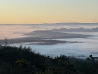 Alto do Paraño from Río Viñao