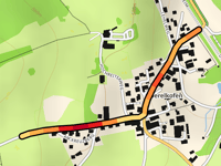Alxinger Strasse via Oberelkofener Strasse