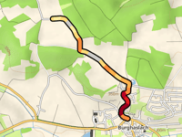 Am Forstberg desde Burghaslach