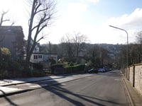 Am Halsbrech von Bergstrasse