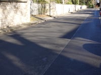 Am Halsbrech von Bergstrasse