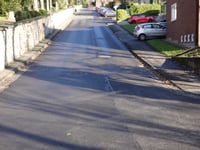 Am Halsbrech von Bergstrasse