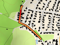 Am Langen Berg über Kathreinerstrasse