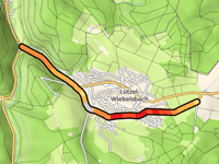 Am Limes z Lützel-Wiebelsbach przez Neustädter Strasse