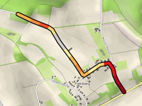 Am Oberfeld via Dorfstrasse