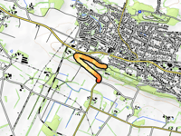 Am Westhang über Gronauer Strasse