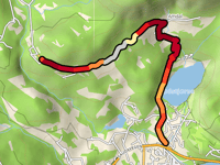 Amdalsvegen da Saudasjøen