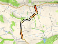 Ampleforth przez Thorpe Lane