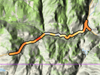 Anarchist Summit from Rock Creek