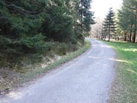 Ancien Chemin de Malmedy à Eupen from Pont de Baileu